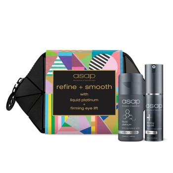 asap Refine & Smooth Set (ASAP Liquid Platinum 50ml + ASAP Firming Eye Lift 15ml asap Refine & Smooth Set (ASAP Liquid Platinum 50ml + ASAP Firming Eye Lift 15ml