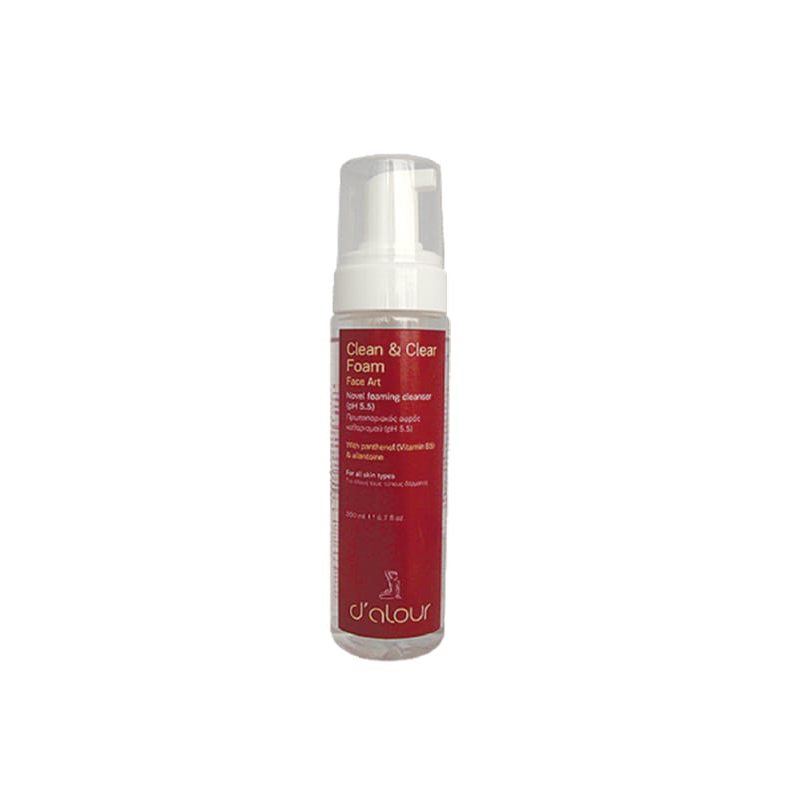 dalour Clean & Clear Foam 200ml dalour Clean & Clear Foam 200ml
