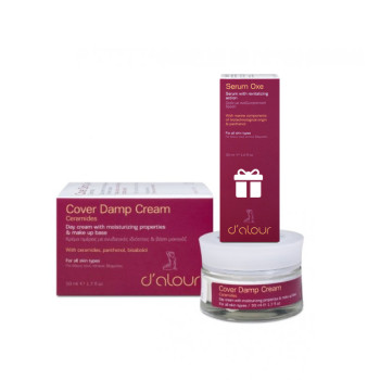 d'alour Gift Box Cover Damp Cream (Gift Oxe Serum)