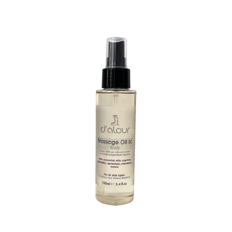 dalour ΜASSAGE OIL SC 100ml dalour ΜASSAGE OIL SC 100ml