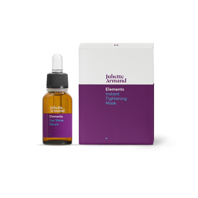 Juliette Armand Elements Eye Shine Serum 20ml & Instant Tightening Mask 6τμχ
