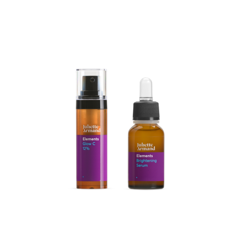 Juliette Armand Elements Glow C 12% 10ml & Brightening Serum 20ml Juliette Armand Elements Glow C 12% 10ml & Brightening Serum 20ml