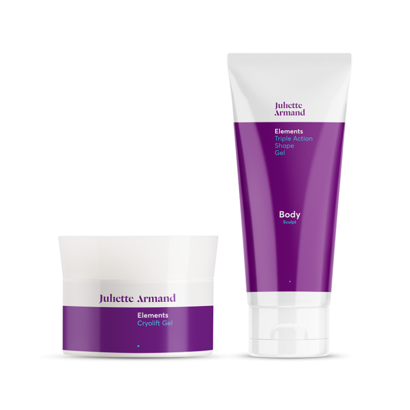 Juliette Armand Elements Cryolift Gel 200ml & Triple Action Shape Gel 200ml Juliette Armand Elements Cryolift Gel 200ml & Triple Action Shape Gel 200ml