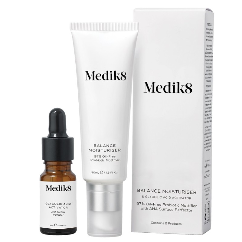 Medik8 Balance Moisturizer & Glycolic Acid Activator 50ml Medik8 Balance Moisturizer & Glycolic Acid Activator 50ml