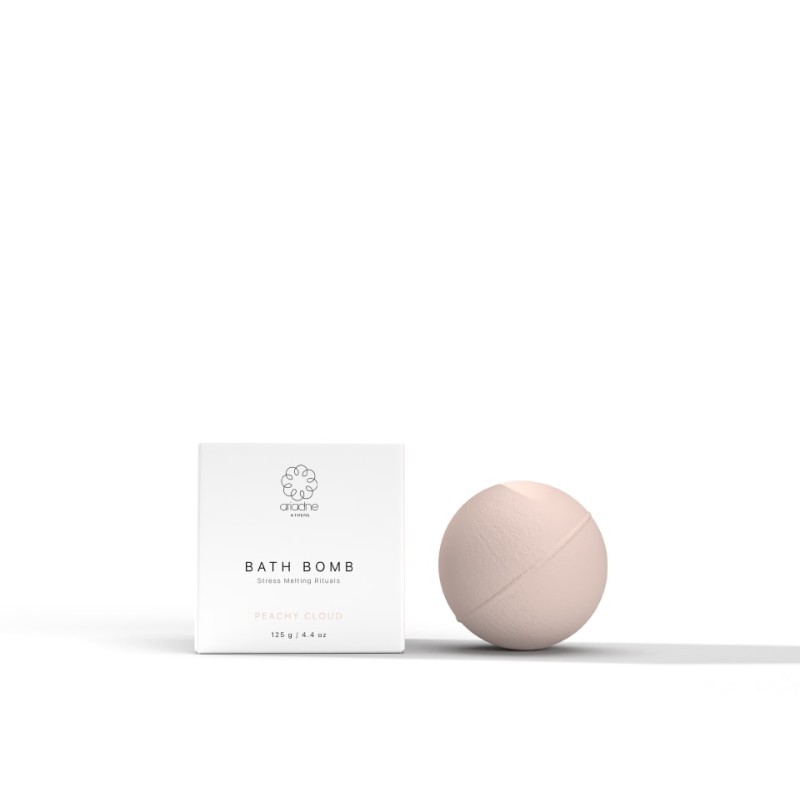 ariadne Peachy Cloud Bath Bomb 125g