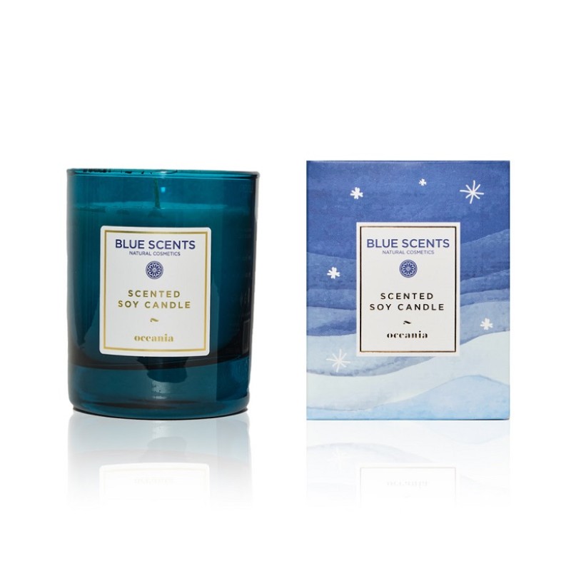 Blue Scents Scented Soy Candle oceania 145gr
