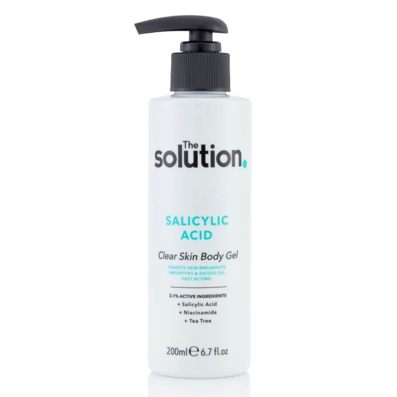 The Solution Salicylic Acid Clear Skin Body Gel 200ml The Solution Salicylic Acid Clear Skin Body Gel 200ml
