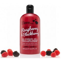 I love...Bubble Bath & Shower Crème Raspberry & Blackberry 500ml