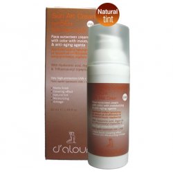 d'alour Sun Art Cream SPF 50+ Silk Mat Color (Natural tint) 50ml