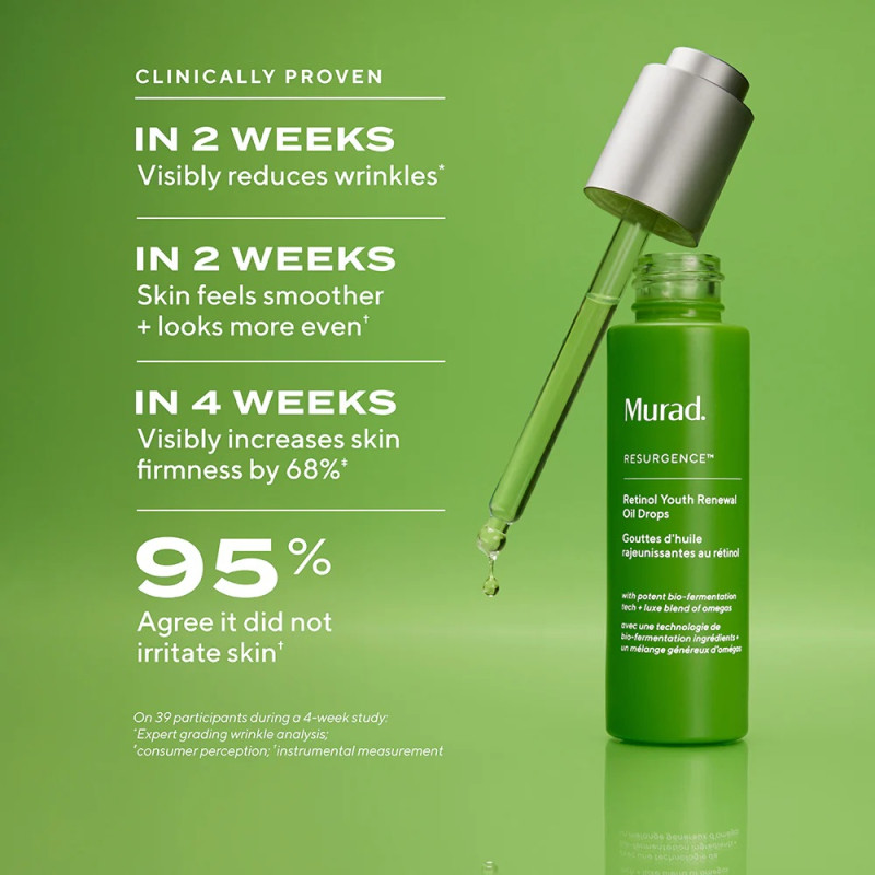 Murad Retinol Youth Renewal Oil Drops Αντιρυτιδικό Λάδι Προσώπου 30 ml