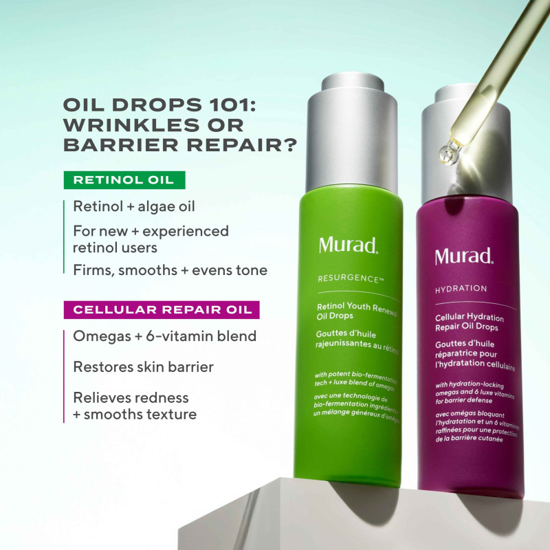 Murad Retinol Youth Renewal Oil Drops Αντιρυτιδικό Λάδι Προσώπου 30 ml