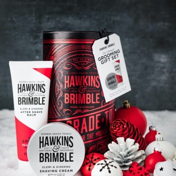 Hawkins & Brimble Grooming Gift Set Red 2τμχ Hawkins & Brimble Grooming Gift Set Red 2τμχ