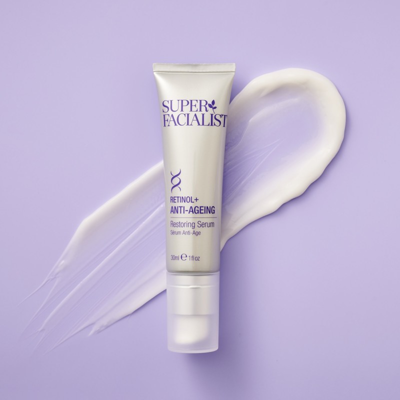 Super facialist Retinol+ Anti-Ageing Restoring Serum Αντιγηραντικός ορός, με Ρετινόλη, 30ml Super facialist Retinol+ Anti-Ageing Restoring Serum Αντιγηραντικός ορός, με Ρετινόλη, 30ml