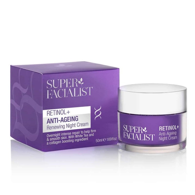 Super Facialist Retinol+ Anti-Ageing Night Cream 50ml Super Facialist Retinol+ Anti-Ageing Night Cream 50ml