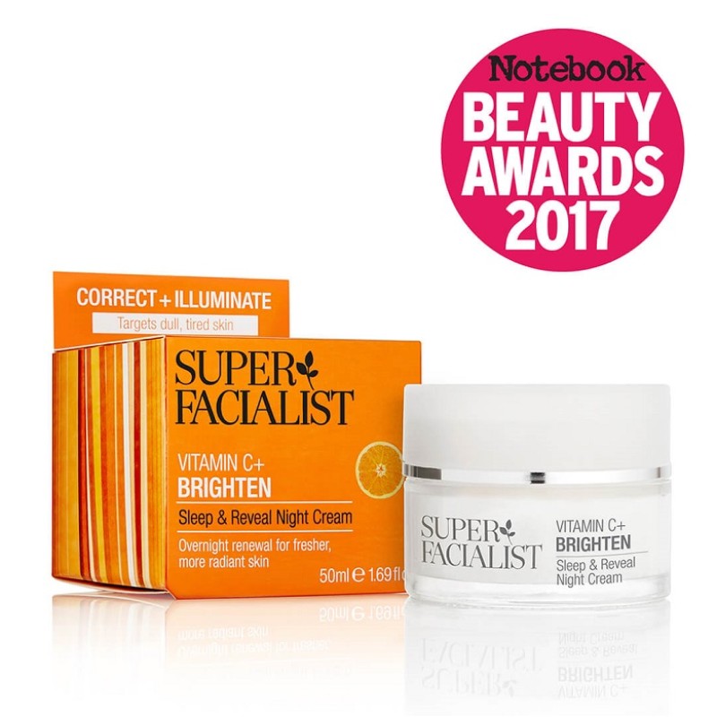 Super Facialist vitamin C sleep & reveal night cream 50ml Super Facialist vitamin C sleep & reveal night cream 50ml
