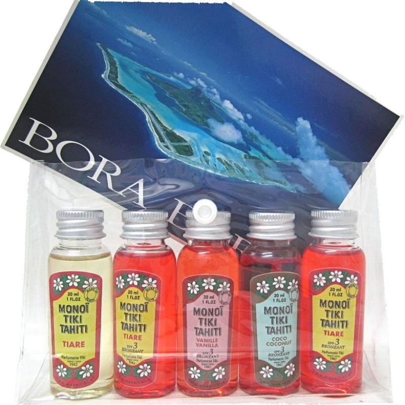 Monoi Tiki Discovery pack with Bronzing Monoi 150ml Monoi Tiki Discovery pack with Bronzing Monoi 150ml