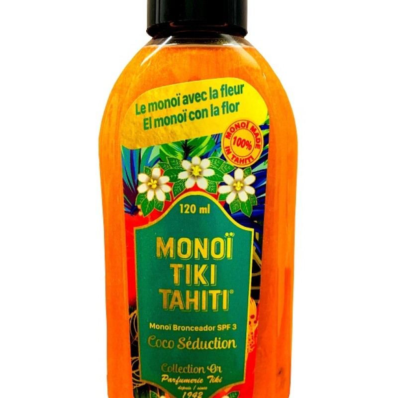 Monoi Tiki Coco Seduction Spf3 with glitter 120ml Monoi Tiki Coco Seduction Spf3 with glitter 120ml