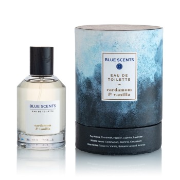 Blue Scents Eau de Toilette Cardamom & Vanilla 100ml Blue Scents Eau de Toilette Cardamom & Vanilla 100ml
