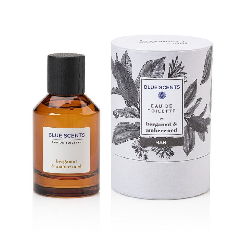 Blue Scents Eau de Toilette Bergamot & Amberwood–MAN–100ml Blue Scents Eau de Toilette Bergamot & Amberwood–MAN–100ml