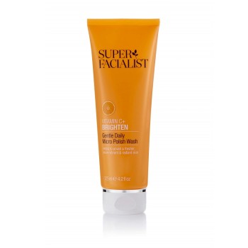 Super Facialist VITAMIN C + BRIGHTEN Gentle Daily Micro Polish Wash 125ml Super Facialist VITAMIN C + BRIGHTEN Gentle Daily Micro Polish Wash 125ml