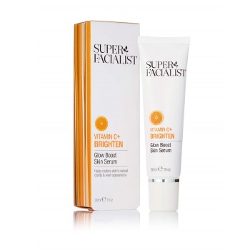 Super Facialist VITAMIN C + BRIGHTEN Glow Boost Skin Serum 30ml Super Facialist VITAMIN C + BRIGHTEN Glow Boost Skin Serum 30ml
