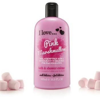 I love...Bubble Bath & Shower Crème Pink Marsmallow 500ml I love...Bubble Bath & Shower Crème Pink Marsmallow 500ml