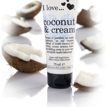 I love...Hand Cream Coconut and Cream 75ml I love...Hand Cream Coconut and Cream 75ml