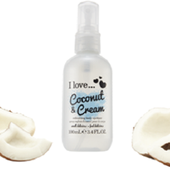 I love...Refreshing Body Spritzer Coconut & Cream 100ml I love...Refreshing Body Spritzer Coconut & Cream 100ml