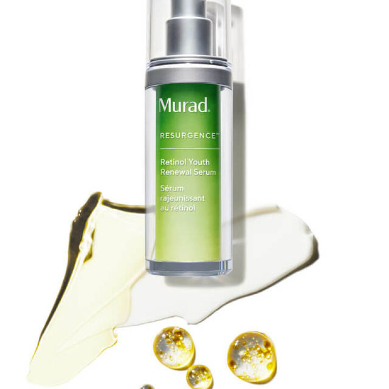 Retinol Youth Renewal Serum φιάλη και υφή ορού