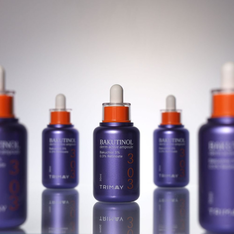 TRIMAY Bakutinol Derm Active ampoule bottle