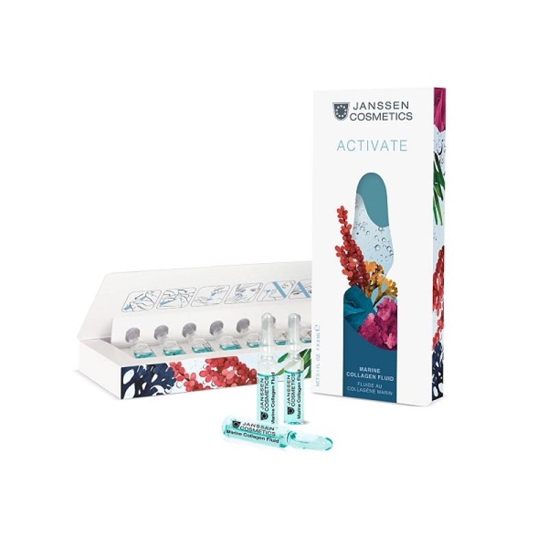 Janssen Cosmetics|Marine Collagen Fluid (mature skin) NEW|7 x 2ml|Ειδικές Θεραπείες