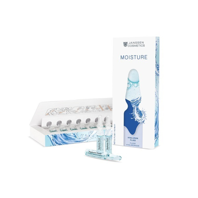 Janssen Cosmetics|Hyaluron Fluid (dry, dehydrated skin)|7 x 2ml|Ειδικές Θεραπείες